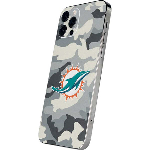 NFL Miami Dolphins Camo iPhone 12 Pro Skin